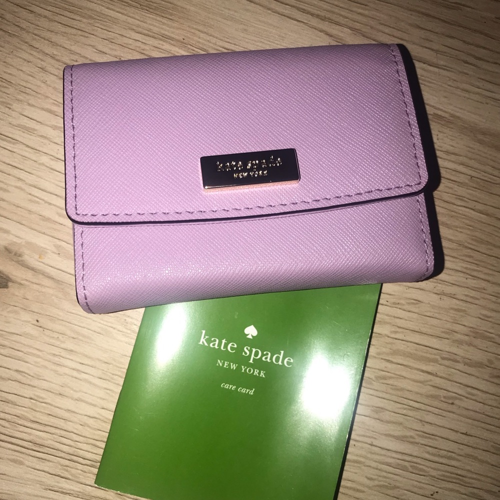 Kate Spade Lavender Card Holder